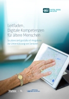 Titelbild: Leitfaden digitale Kompetenzen für ältere Menschen