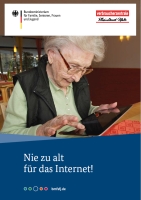 Nie zu alt für das Internet (Titelbild)