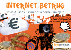 Titelbild des Informationsmaterials: "Internet-Betrug"