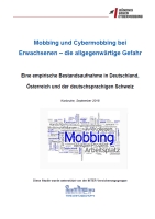 Titelbild der Studie "Mobbing und Cybermobbing bei Erwachsenen"