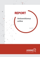 Titelbild des Reports "Antisemitismus online" von jugendschutz.net