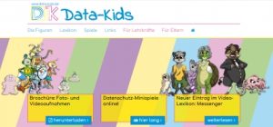 Screenshot Website Data Kids