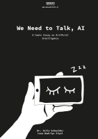 Titelbild des Comics "We Need to Talk, AI" zum Thema Künstliche Intelligenz