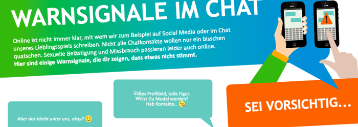 Cybergrooming. Warnsignale im Chat