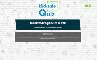 klicksafe-Quiz: Rechtsfragen im Netz