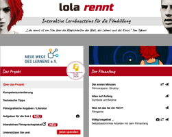 Lola rennt — Interaktive Lernbausteine für die Filmbildung