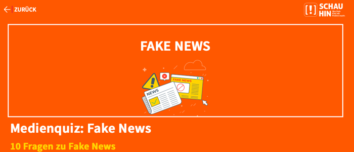 Medienquiz: Fake News