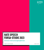 Hate Speech Forsa-Studie 2023. Zentrale Untersuchungsergebnisse