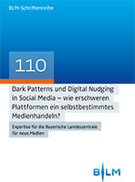 Dark Patterns und Digital Nudging in Social Media (Titelbild)